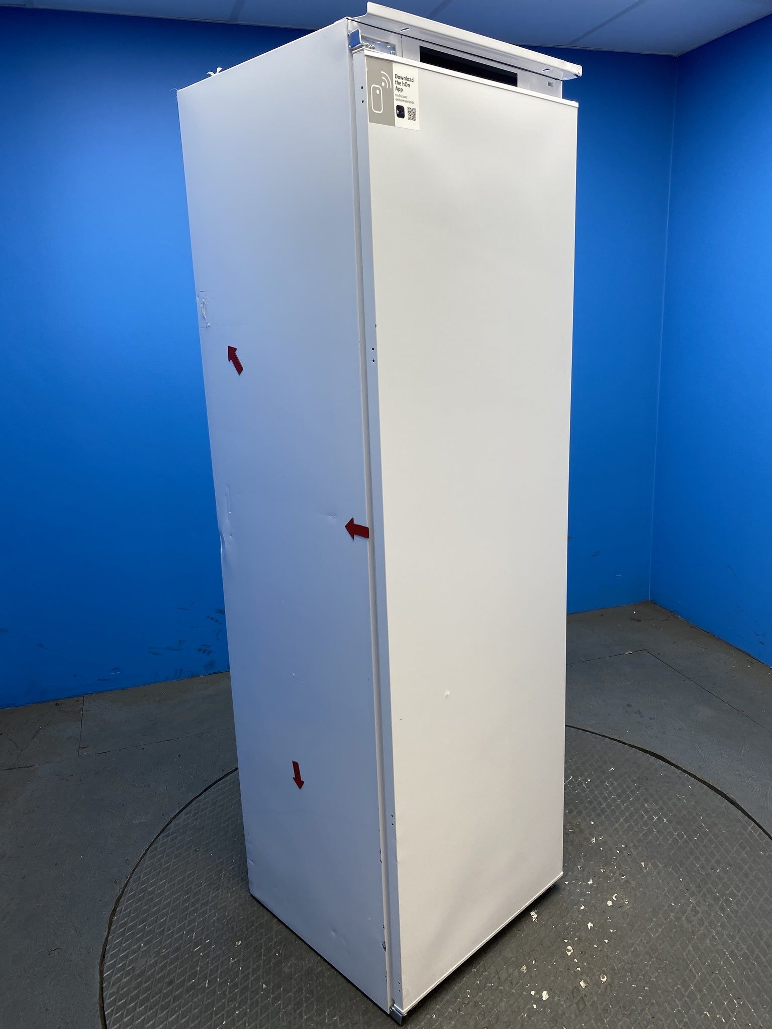Haier HAUN518EWK 200L Integrated Total No Frost Freezer