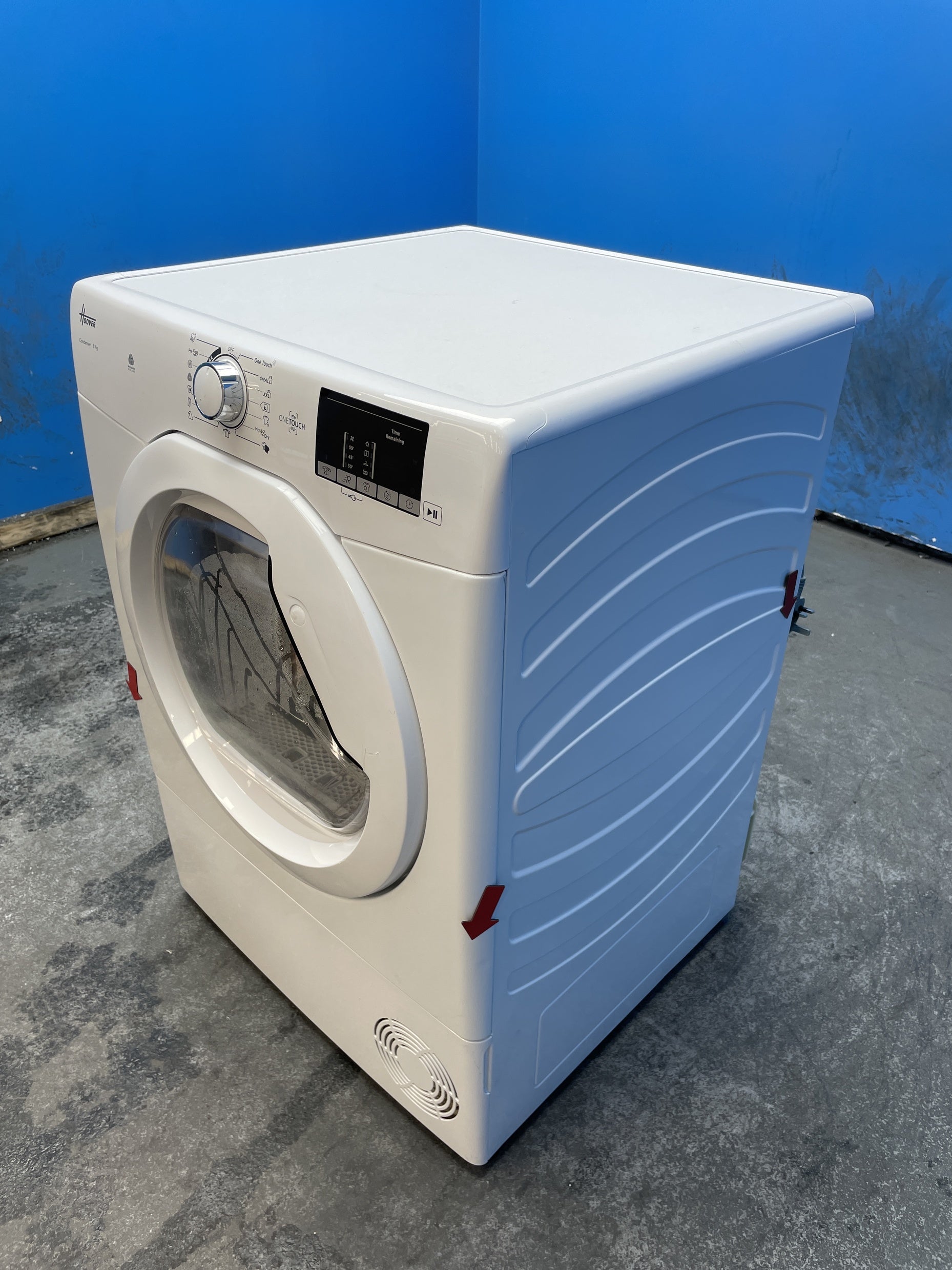 #GRC-162-681 - Hoover H-DRY 300 8kg Condenser Tumble Dryer – Sensor Drying, White