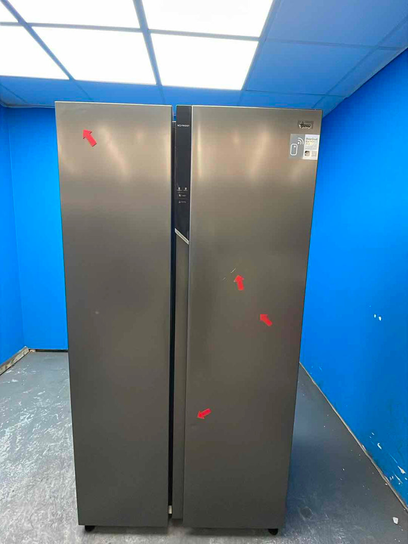 #GRC-160-721 - Hoover HHSBSO-6174XK 532 Litre American Style Fridge Freezer