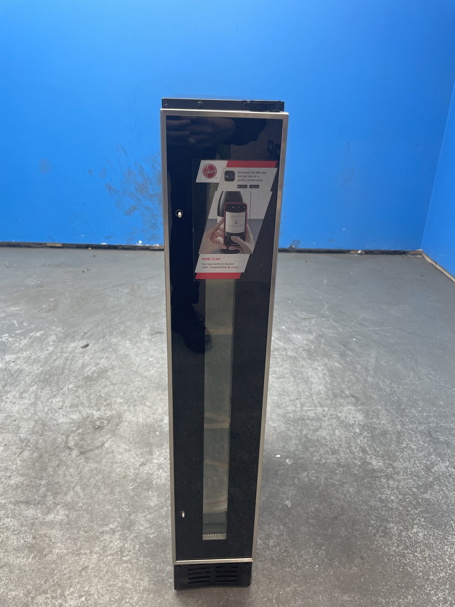 #GRC-162-616 - Hoover HWCB15UK/1 H-WINE 300 7 Bottle Slim Wine Cooler