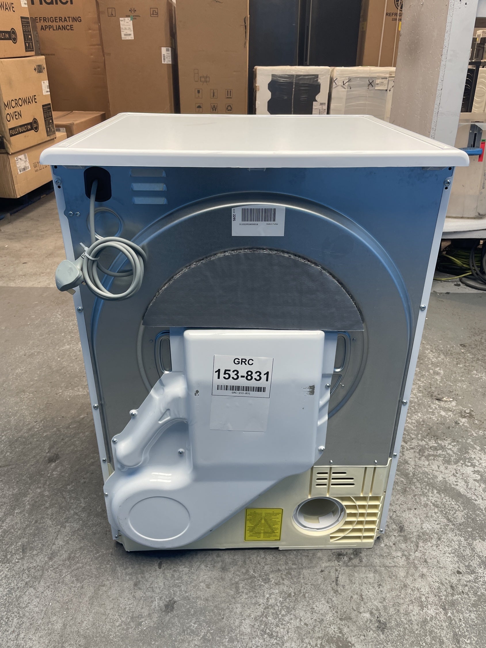 #GRC-153-831 - Hoover HLE V10DG-80 10kg Vented Tumble Dryer