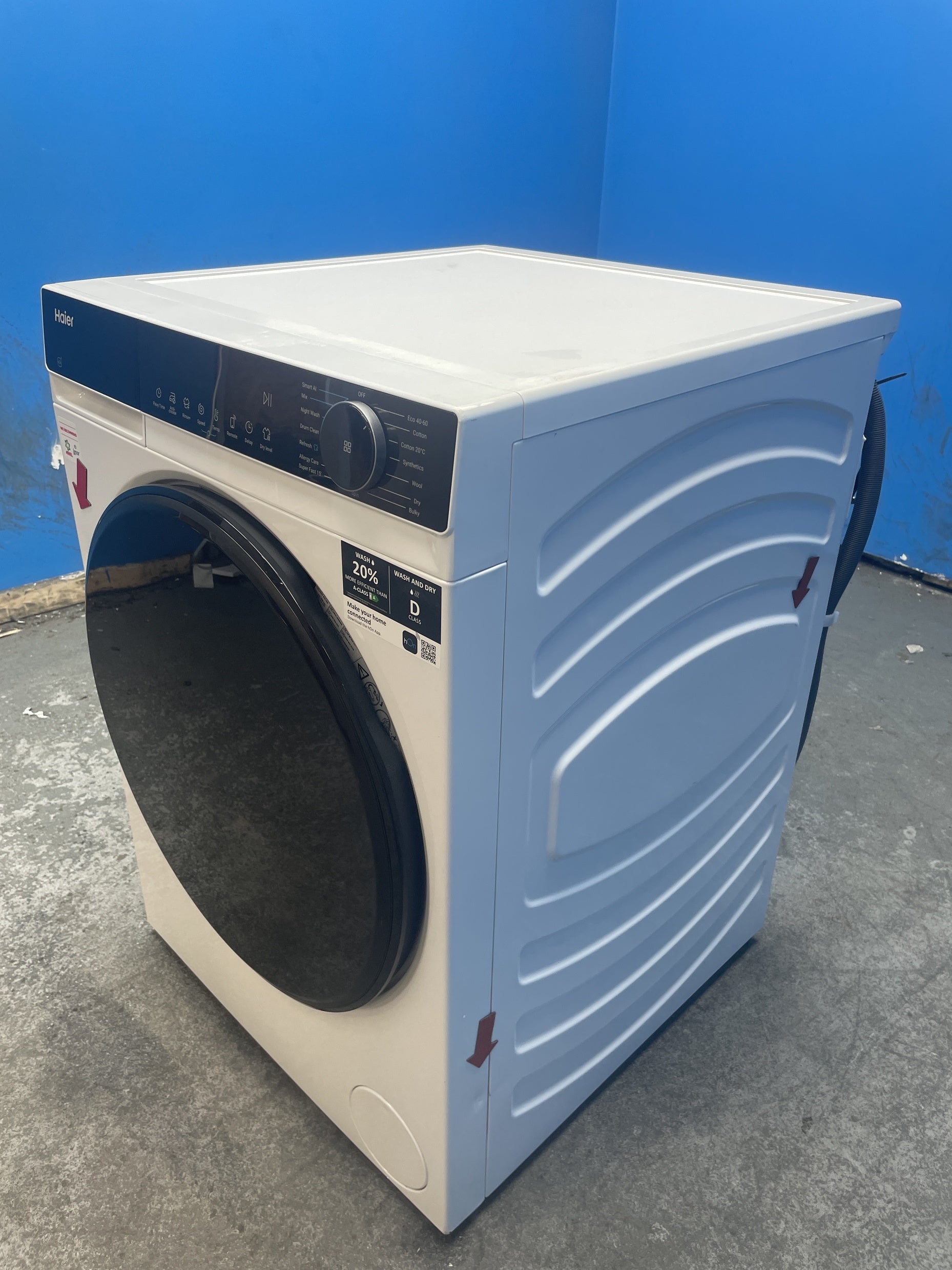 #GRC-159-308 - Haier X Series 5 HWD120-BP14357U1 12/8kg 1400rpm Washer Dryer
