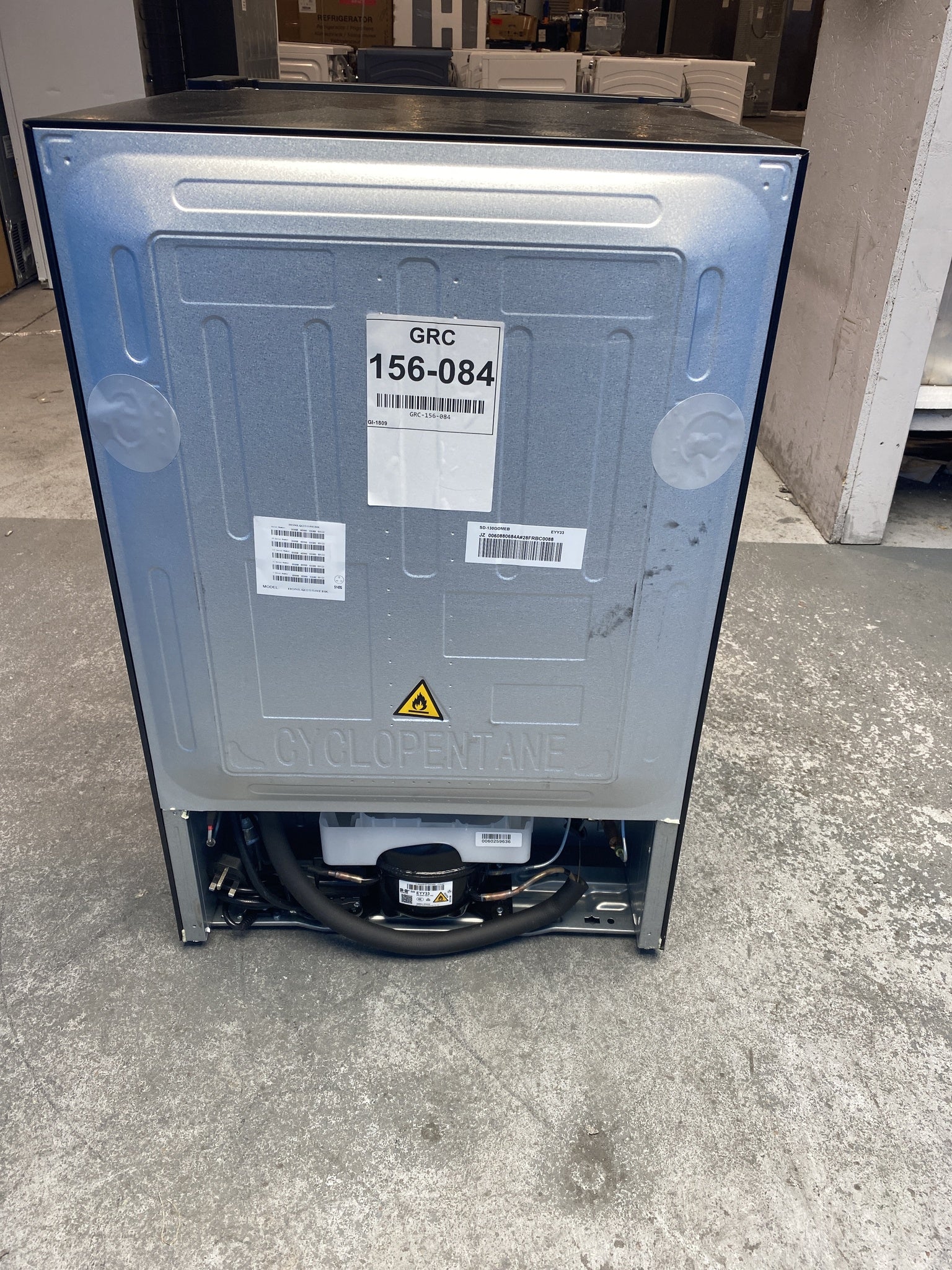 #GRC-156-084 - Hoover HONLQ2S58EBK H-FRIDGE 300 Mini Undercounter Fridge