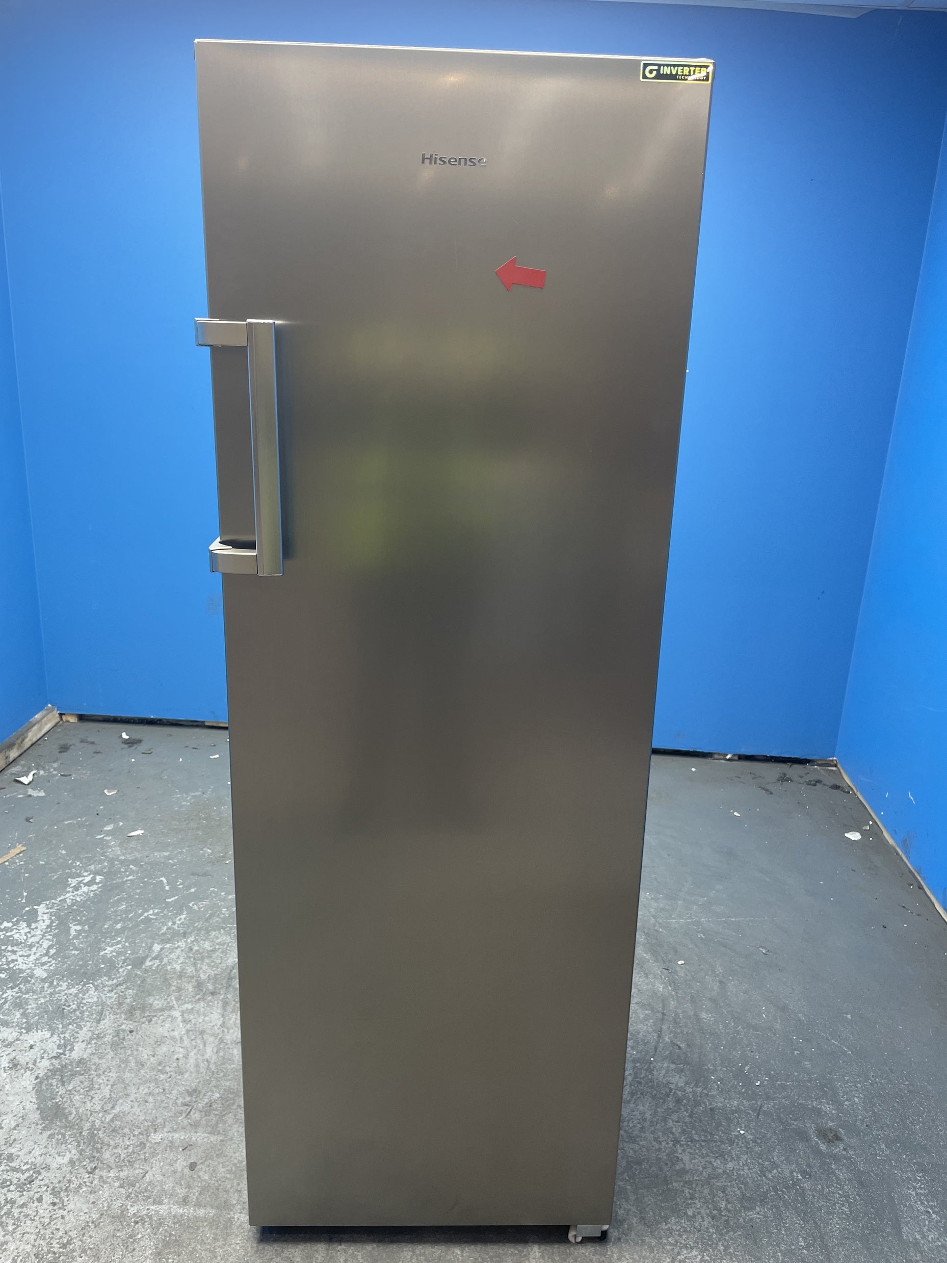 #GRC-158-123 - Hisense FV298N4ACE 240 Litre No Frost Tall Freezer
