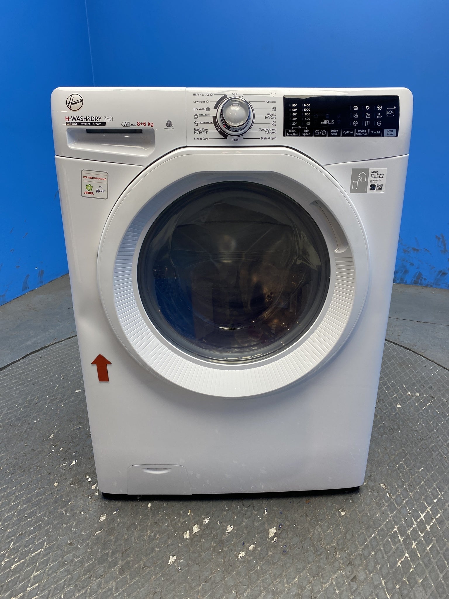 Hoover H3DPS4866TAM6 8kg/6kg 1400 Spin Washer Dryer