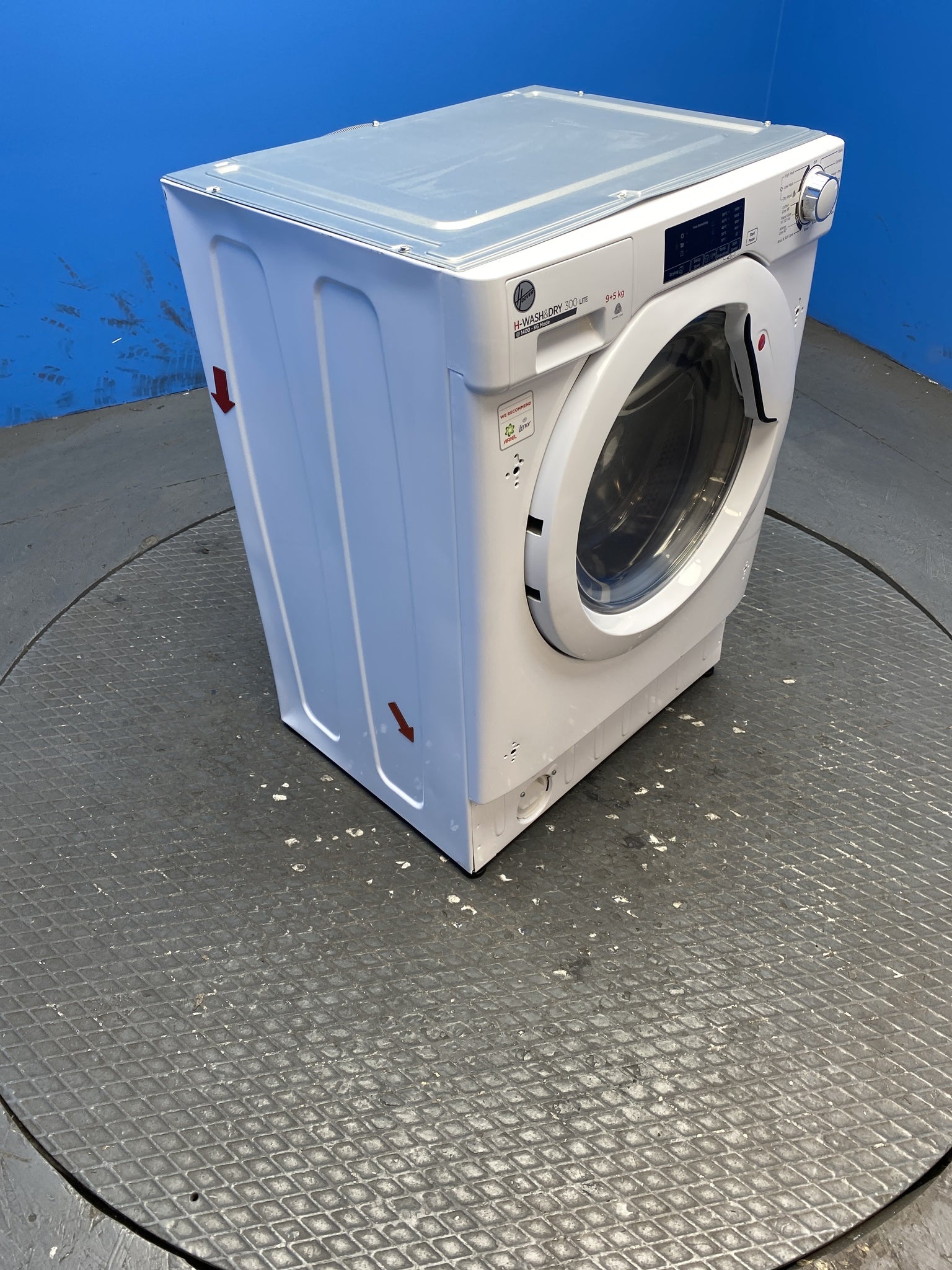 Hoover HBD495D1E Integrated 9/5kg 1400 Spin Washer Dryer