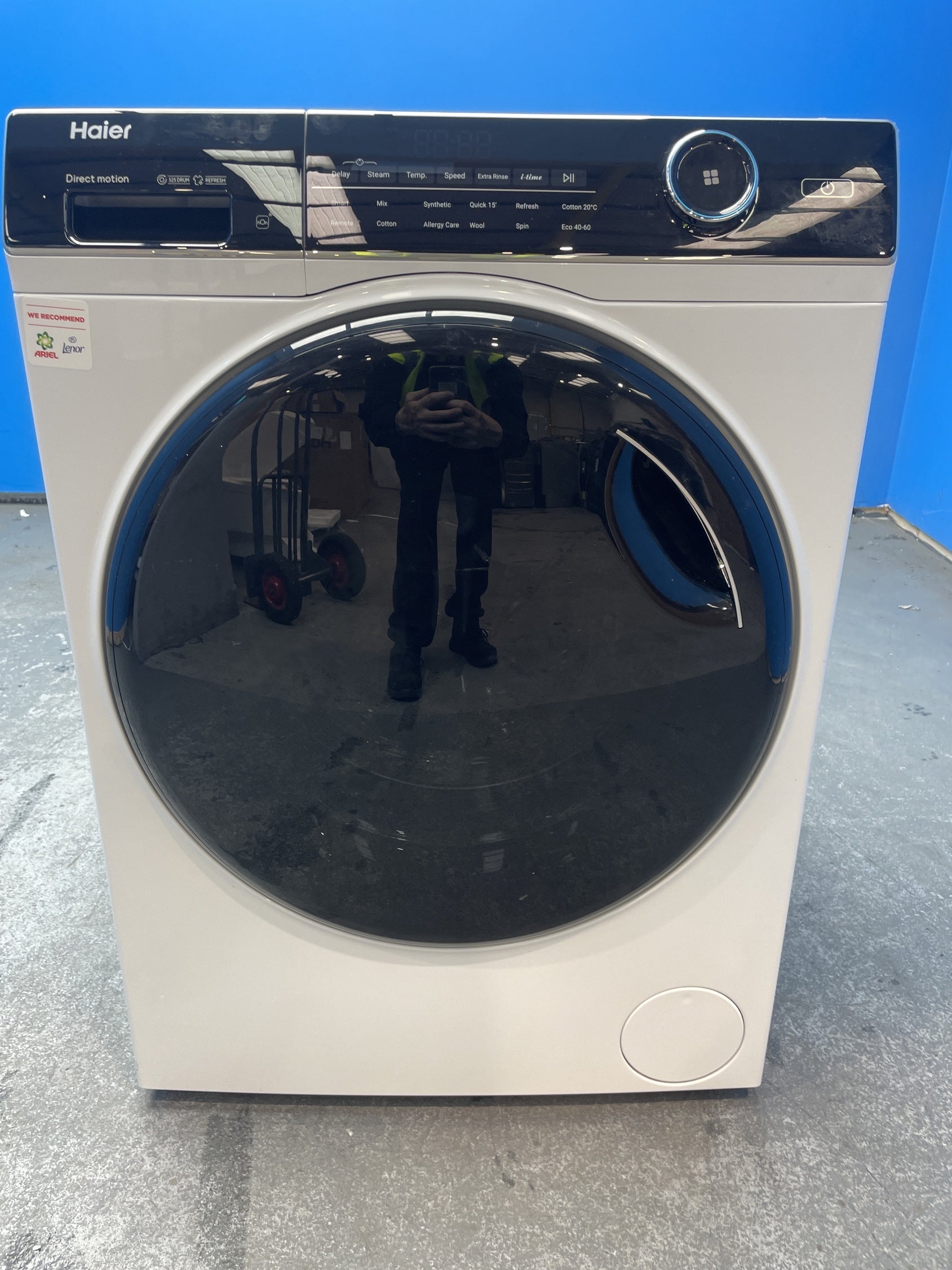 #GRC-157-137 - Haier HW90-B14959U1 Series 5 9kg 1400 Spin Washing Machine