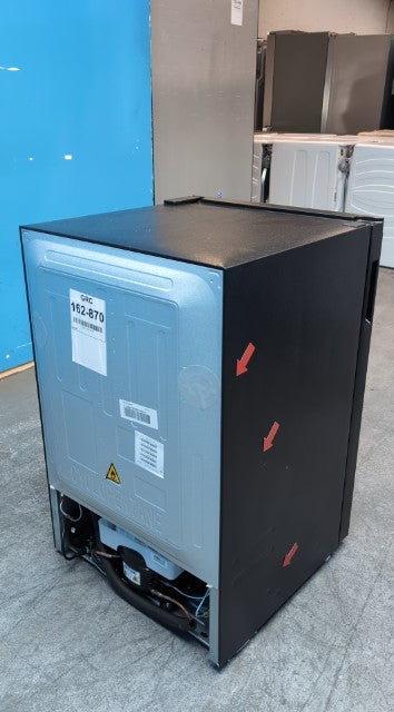#GRC-162-870 - Hoover H-FRIDGE 300 Mini 54cm Under Counter Fridge – 129L, Aria Clear, Black