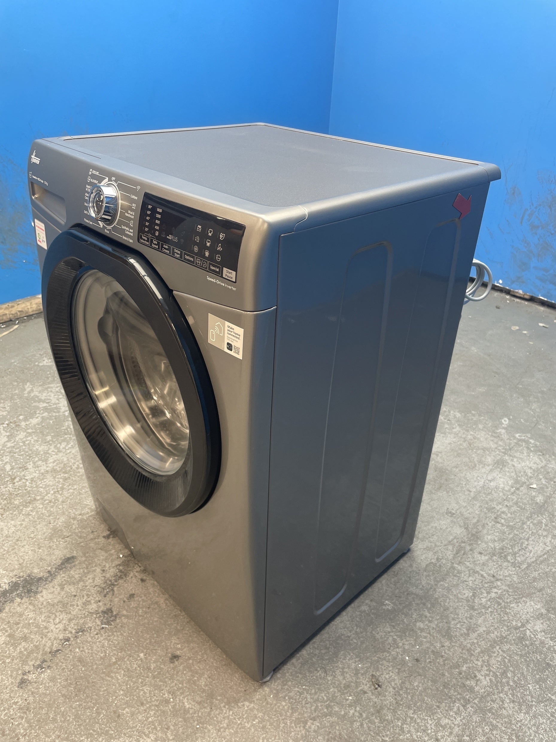 #GRC-159-581 - Hoover H3WPS6106TAMBR80 10kg 1600rpm Washing Machine