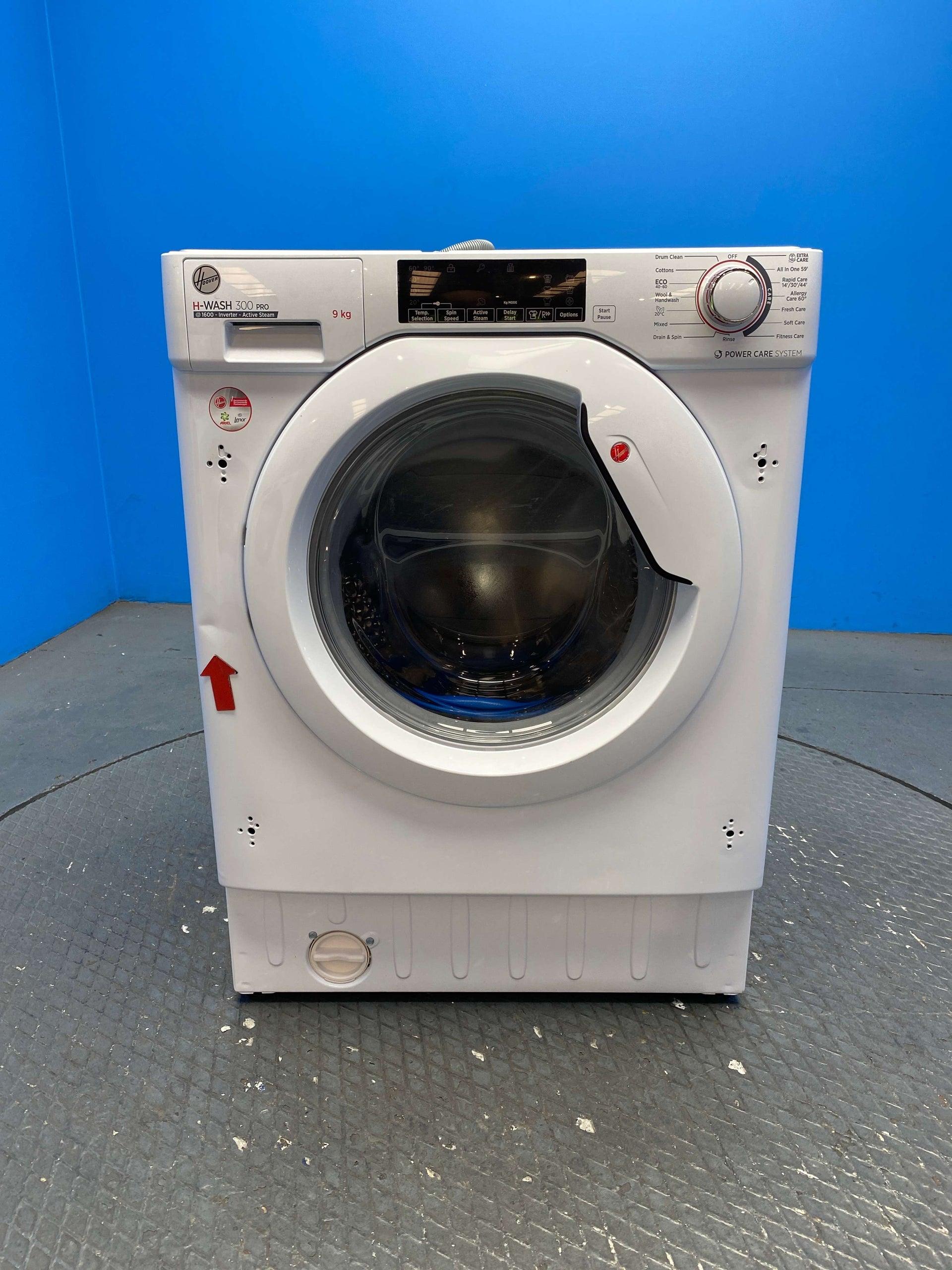 Hoover HBWOS69TAME 9kg 1600 Spin Built In Washing Machine