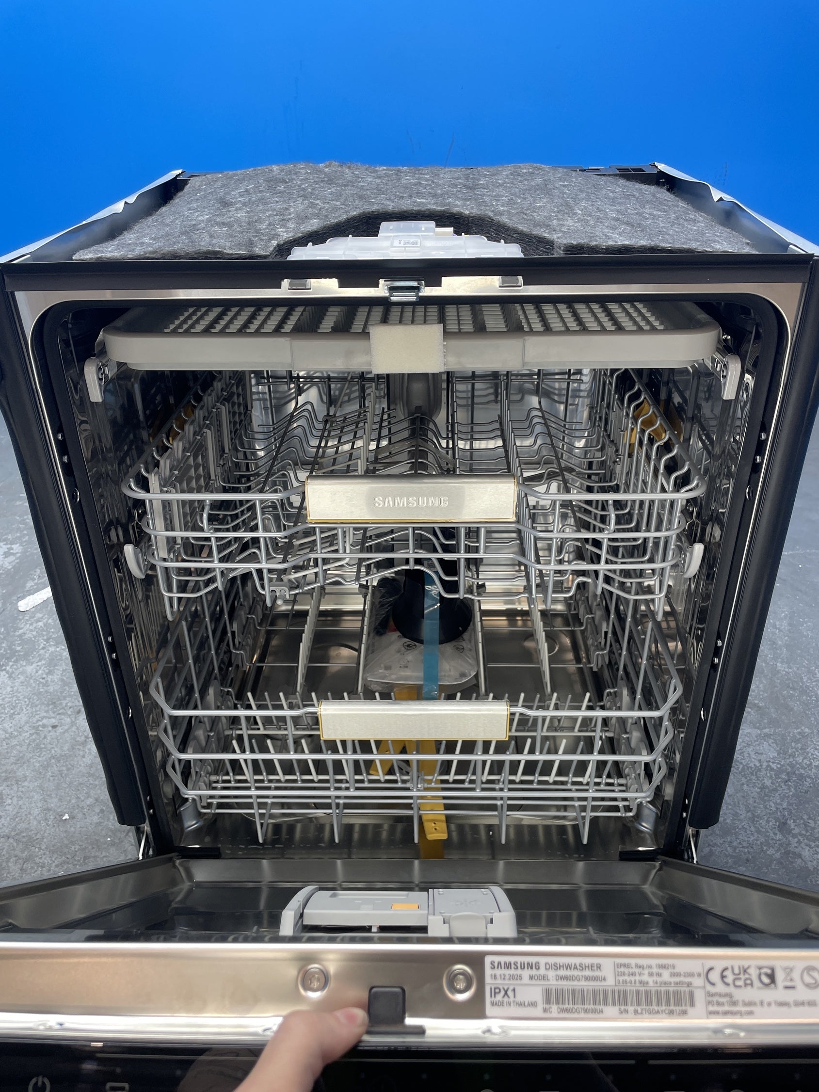 #GRC-163-226 - Samsung Series 6 DW60DG790I00U4 Integrated 14 Place Smart Dishwasher
