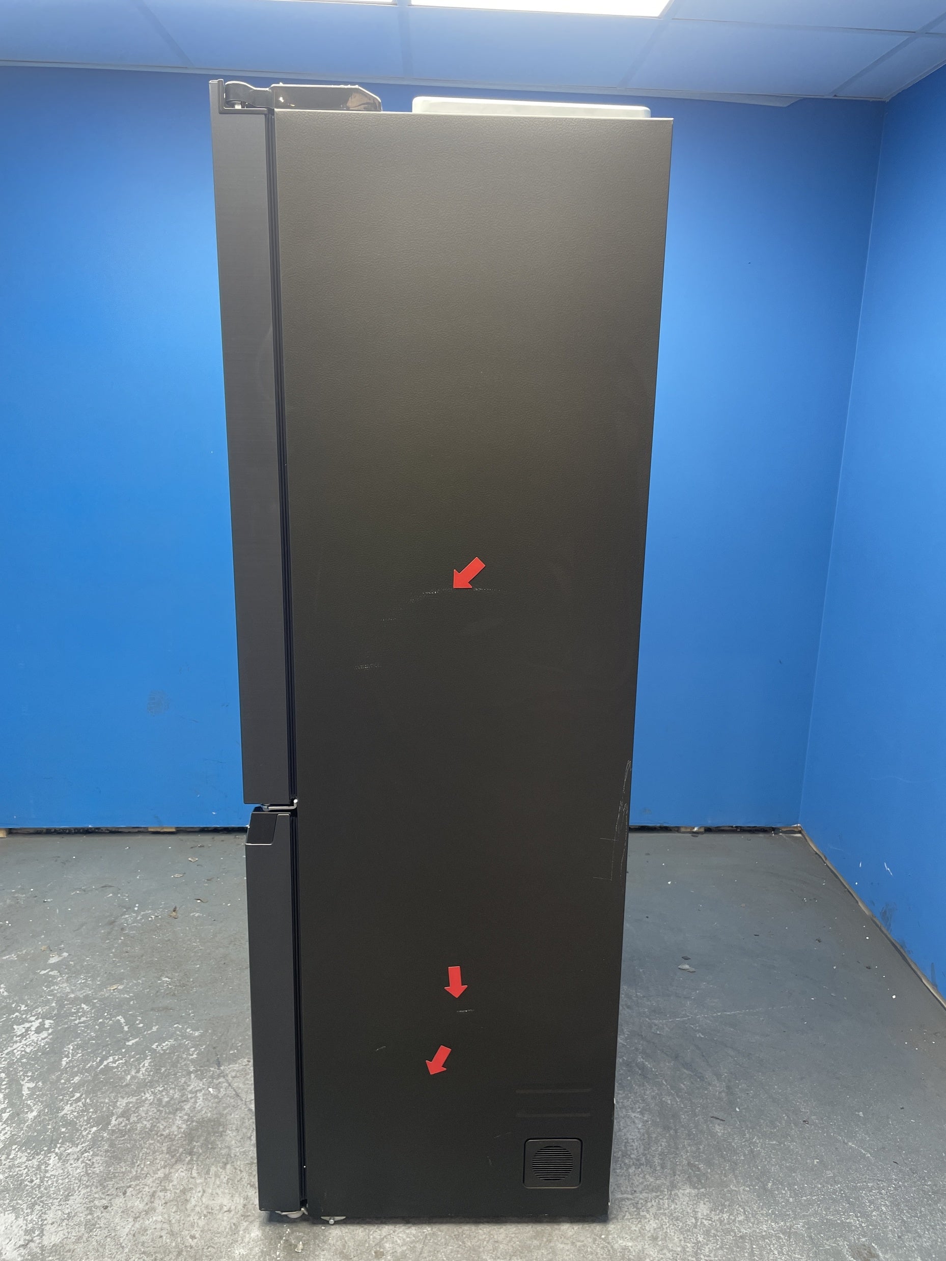 #GRC-159-072 - Haier HCR5919EHMB 528 Litre American Style Fridge Freezer