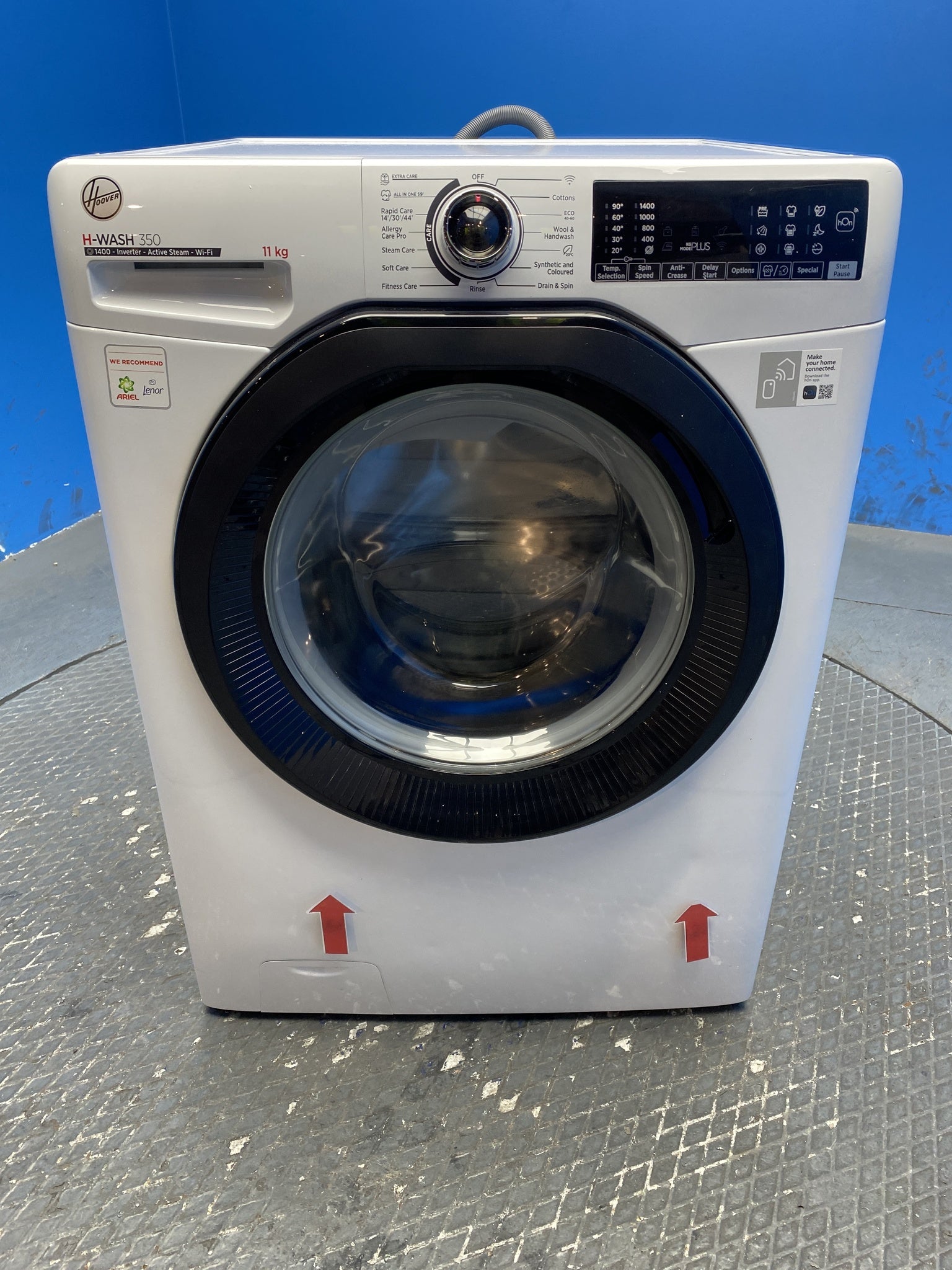 Hoover H3WPS4116TAMB5 11kg 1400 Spin Washing Machine